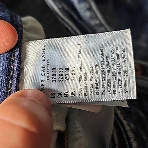 AMERICAN Eagle next level airflex 32x30 skinny jeans - Picture 8 of 8